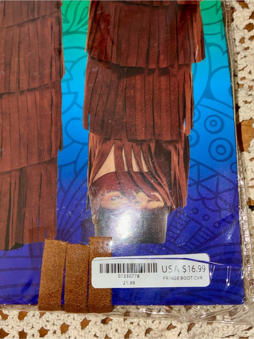 Like New Spirit Halloween Flower Power Hippie Costume Set - Picture 4 of 10